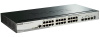 Gigabit Stackable SmartPro Switch with 24 10/100/1000Base-T ports, 4 10G SFP+ ports
