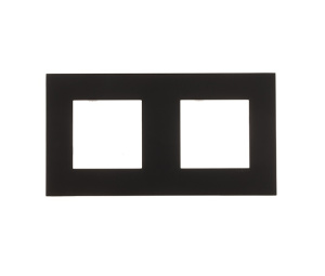 Двойная рамка, черный (45920 TPM)
