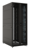 ЦМО ШТК-СП-48.8.12-88АА-9005 Шкаф серверный ПРОФ напольный 48U (800x1200) двери двойные перф. 2 шт., черный, в сборе