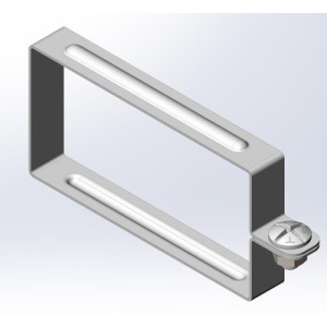 Хомут крышки лотка универсальный 200х100