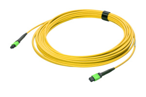 Транковый кабель 1xMPO(12) – 1xMPO(12), 12 волокон, OS2, 80 м, female-female, полярность A