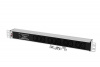 Блок розеток Rem-10 без шнура с фил. и инд., 10 IEC 60320 C13, вход IEC 60320 C14, 10 A, алюм., 19"