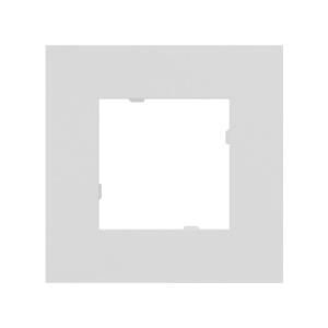  Одиночная рамка, белый (45910 TBR)