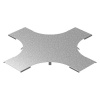Крышка к Разветвителю крестообразному плавному универсальному к лотку 150 (радиус поворота 200 мм) (
