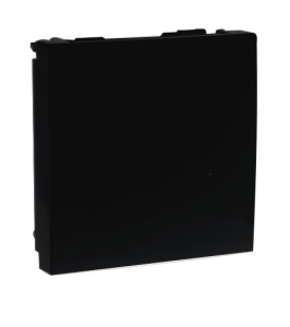 Заглушка - 2 модуля, черный (45677 SPM)