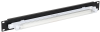  19" осветительная панель, 1U, с ручным вкл., черная