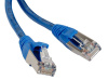 Hyperline PC-LPM-STP-RJ45-RJ45-C6-3M-LSZH-BL Патч-корд F/UTP, экранированный, Cat.6 (100% Fluke Component Tested), LSZH, 3 м, синий