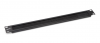 Hyperline BPB19-1U-RAL9005 Фальш-панель на 1U, с щеточным вводом, цвет черный (RAL 9005)