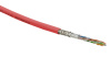 Hyperline SFUTP4-C5E-S24-IN-PVC-RD-305 (305 м) Кабель витая пара SF/UTP, категория 5e, 4 пары(24 AWG), одножильный(solid), экран - фольга + медная опл
