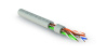 Hyperline UUTP4-C5E-S24-IN-LSLTX-GY-305 (305 м) Кабель витая пара, неэкранированная U/UTP, категория 5e, 4 пары (24 AWG), одножильный (solid), нг(А)-L