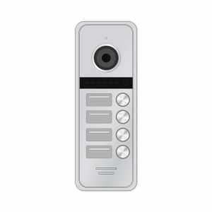 FANTASY 4 HD SILVER Novicam 4-х абонентская HD вызывная панель v.4708 [50 шт]