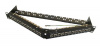 Hyperline PPBL5A-19-24-SH-RM Модульная патч-панель 19", 24 порта, угловая, 1U, для экранированных и неэкранированных модулей Keystone Jack, с задним к
