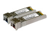 10GBASE-LR BiDi SFP+ Transceiver (w/o DDM), 3,3V WDM, TX: 1270nm, RX: 1330nm Up km single-mode fiber cable distance covera
