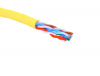 Eurolan Кабель 5е U/UTP, LSZH нг-HFLTxx оболочка, 4 пары 24AWG (0.51мм), коробка 305 м, желтый