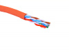 Eurolan Кабель 5е U/UTP, LSZH нг-HFLTxx оболочка, 4 пары 24AWG (0.51мм), коробка 305 м, красный
