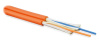Hyperline FO-D3-IN-50-2-HFLTx-OR Кабель волоконно-оптический 50/125 (OM2) многомодовый, 2 волокна, duplex, zip-cord, плотное буферное покрытие (tight 