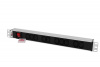 Блок розеток Rem-10 без шнура с выкл., 10  IEC 60320 C13, вход IEC 60320 C14, 10 A, алюм., 19"