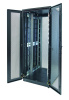 Шкаф Racknet S3000 42U 800 × 1000, передняя дверь перф.2-ств., задняя дверь перф.2-ств., черный