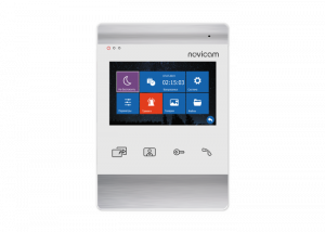 MAGIC 4 WHITE HD Novicam HD видеодомофон 4.3" с поддержкой карты памяти v.4800 [20шт]