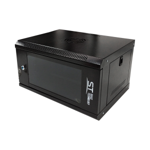 КОМПЛЕКТ:ST-NC6U01 (ЧЕРНЫЙ) С ПОЛКОЙ+Блок розеток