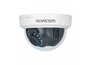 Видеокамера гибридная Novicam HIT 20 (1303), TVI, AHD, CVI, аналог, 1080p, 115°, ИК 20 м, 0.3А