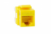 Eurolan Розеточный модуль Keystone категории 5e, UTP, 1xRJ45, T568A/B, желтый