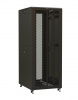 Hyperline TTR-4782-DD-RAL9005 Шкаф напольный 19-дюймовый, 47U, 2277x800х1200 мм (ВхШхГ), передняя и задняя распашные перфорированные двери (75%), ручк