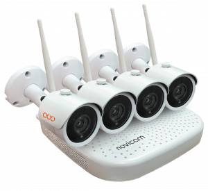 WIFI KIT 1204 Novicam ver.4440 - Комплект видеонаблюдения для улицы