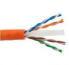Патч-кабель Datarex категории 6, 4 пары U/UTP, 23AWG, PVC (нг(А)-LS), серый, катушка 305 м