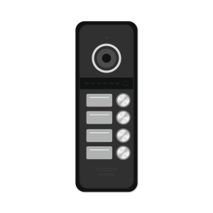 FANTASY 4 HD BLACK Novicam 4-х абонентская HD вызывная панель v.4709 [50 шт]