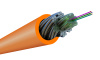 Hyperline FO-AWS1-IN-50-1-LSZH-OR Кабель волоконно-оптический 50/125 (OM2) многомодовый, 1 волокно, супергибкий, бронированный, волокна в канате из ст