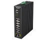 L2 Managed Industrial Switch with 10 10/100/1000Base-T and 2 1000Base-X SFP ports