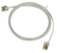 PC-RJ12-RJ12-1M-WH