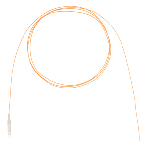 Шнур оптический монтажный (пигтейл), LC, OM2, нг(А)-HF, оранжевый, 1,5 м