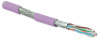Hyperline SFTP4-C6A-S23-IN-LSZH-PK-500 (500 м) Кабель витая пара, экранированная (S/FTP), категория 6a, 4 пары (23 AWG), одножильный (solid), каждая п