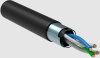  Витая пара F/UTP кат.5E 2х2х24AWG LDPE черный (500м)