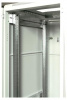Шкаф телекоммуникационный напольный 18U (600х600) дверь металл