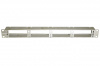 Hyperline PPTR-19-8CU-STL Патч-панель 19" для претерминированных медных и оптических кассет, 8 слотов под кассеты, 1U