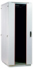 Шкаф телекоммуникационный напольный 27U (600х1000) дверь стекло