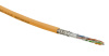 Hyperline SFUTP4-C5E-S24-IN-PVC-OR-305 (305 м) Кабель витая пара SF/UTP, категория 5e, 4 пары(24 AWG), одножильный(solid), экран - фольга + медная опл
