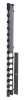 Вертикальный организатор с крышкой, 42U, серия S3000 (2 шт), для шкафов шириной 800 мм