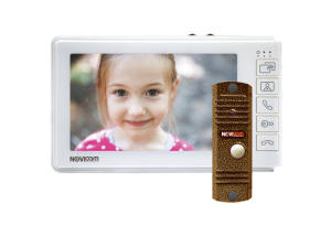 SMILE 7 HD KIT Novicam Комплект HD видеодомофона 7'' с вызывной панелью v.4807 [10шт]
