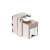 Модуль Keystone кат.6a, STP, 1xRJ45, T568A/B, без инструмента, белый