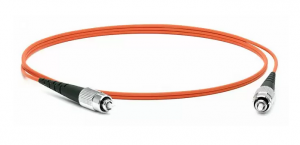 Hyperline FC-D2-50-FC/PR-LC/PR-H-1M-LSZH-OR Патч-корд волоконно-оптический (шнур) MM 50/125, FC-LC, 2.0 мм, duplex, LSZH, 1 м