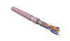 Hyperline FUTP4-C6-S23-IN-LSLTX-PK-305 (305 м) Кабель витая пара F/UTP, категория 6, 4 пары (23 AWG), одножильный (solid), экран - фольга, нг(А)-LSLTx