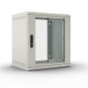 Шкаф  телекоммуникационный настенный 6U (600x300) дверь стекло