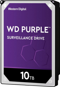 Жесткий диск WD Purple WD102PURZ, 10ТБ, HDD, SATA III, 3.5"