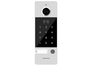 Вызывная панель NOVIcam FANTASY ERK SILVER (ver.4493), 800ТВЛ, 136°, считыватель/контроллер, кодонаборная панель, подсветка до 3м, IP66