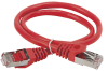  Коммутационный шнур (патч-корд), кат.5Е FTP, 1м, красный