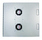 Шкаф телекоммуникационный настенный разборный 12U (600х520) дверь перфорированная, цвет черный